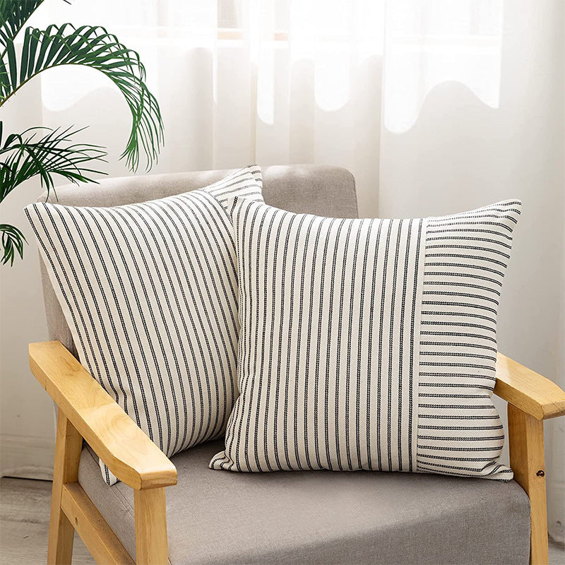 Modern Decorative Cushion Cover — Contemporary Patterned Throw Pillow Case for Sofa & Living Room