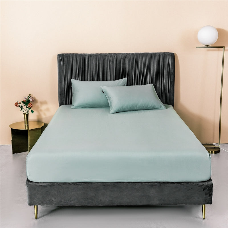 Hotel Luxury Cotton Flat Sheet — Crisp High-Thread-Count Bed Sheet for Bedroom Upgrade