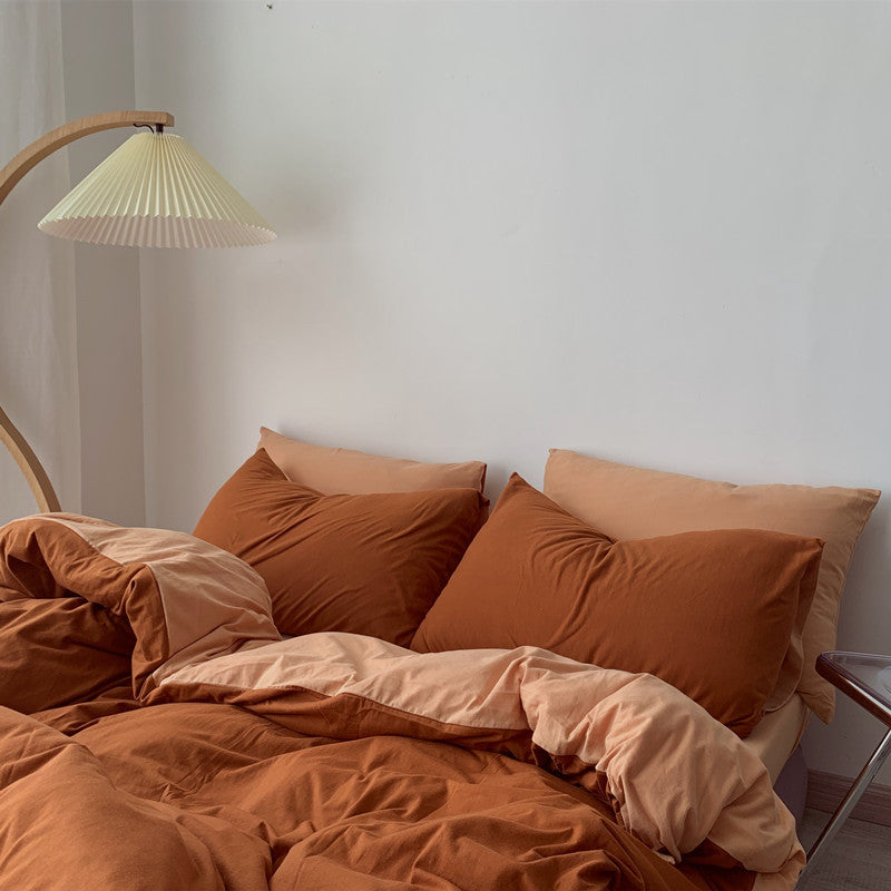 Cotton Bedding Set — Soft Everyday Duvet Cover Set for Bedroom Refresh & Better Sleep