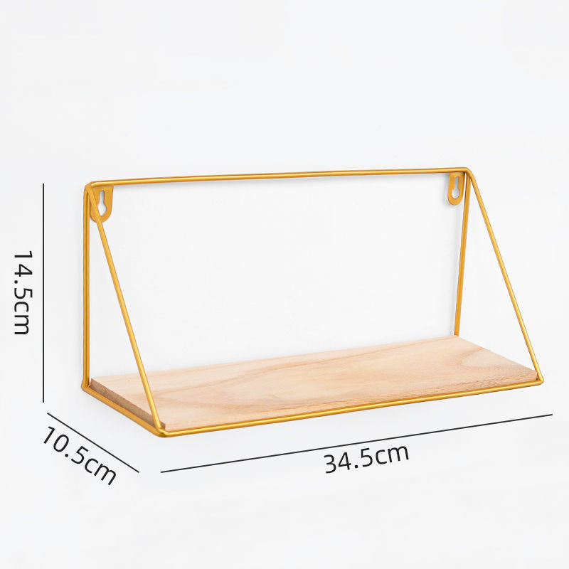 Wall Display Shelf Rack — Space Saving Floating Shelf for Bedroom, Living Room & Small Spaces