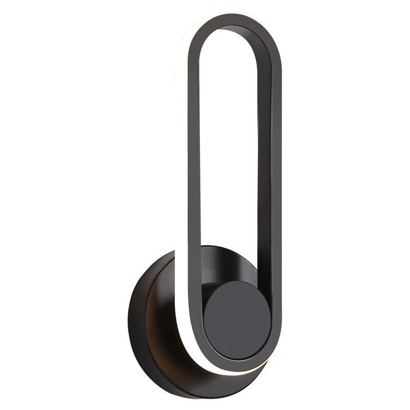 Modern Bedside Lamp — Contemporary Nightstand Light for Bedroom Reading & Ambient Lighting