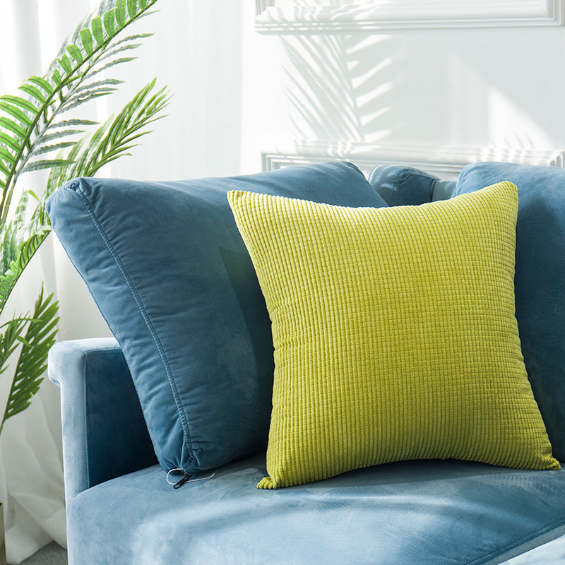 Minimalist Velvet Cushion Cover — Luxury Soft Throw Pillow Case for Sofa & Bedroom
