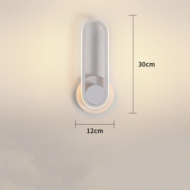 Modern Bedside Lamp — Contemporary Nightstand Light for Bedroom Reading & Ambient Lighting