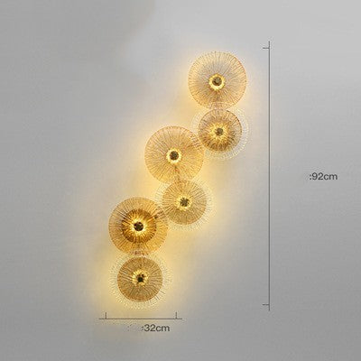 Versatile Modern Glass Wall Lamp
