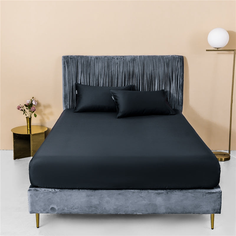 Hotel Luxury Cotton Flat Sheet — Crisp High-Thread-Count Bed Sheet for Bedroom Upgrade