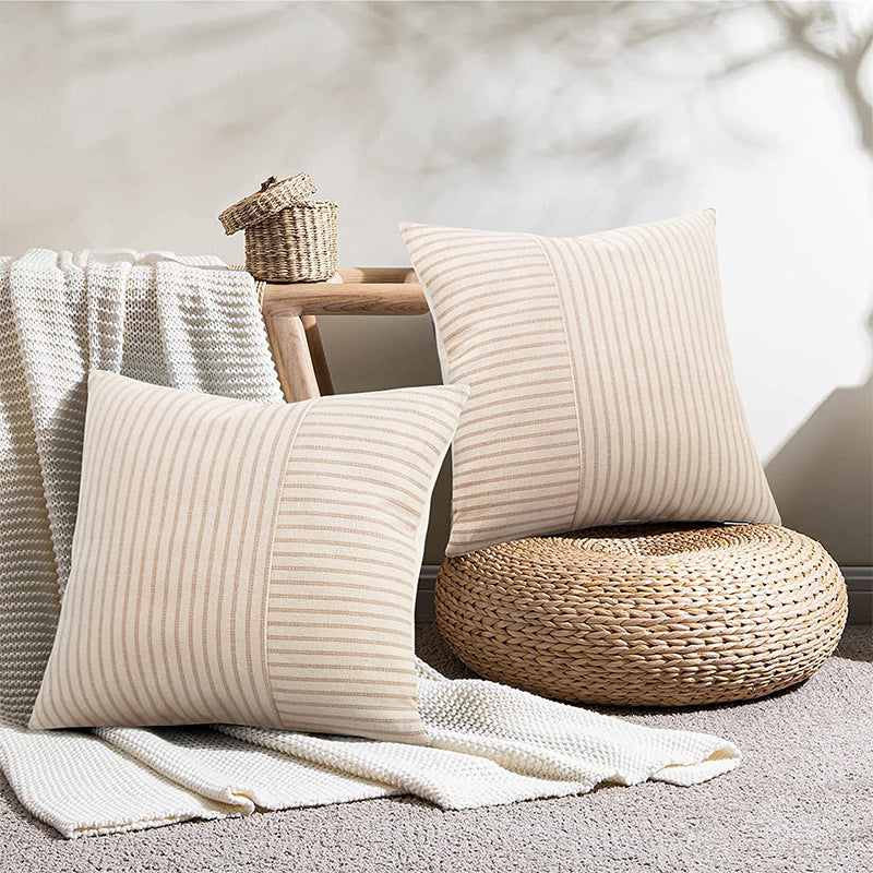 Modern Decorative Cushion Cover — Contemporary Patterned Throw Pillow Case for Sofa & Living Room
