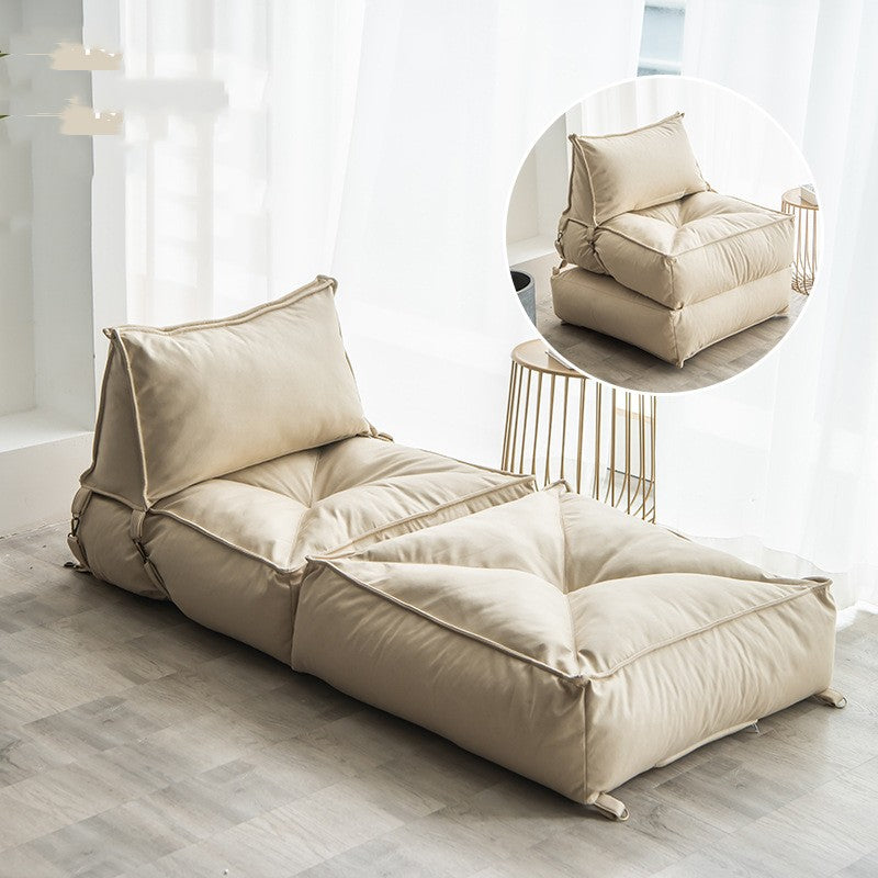 Lounge Floor Chair — Foldable Frameless Chair for Bedroom, Living Room & Small Spaces