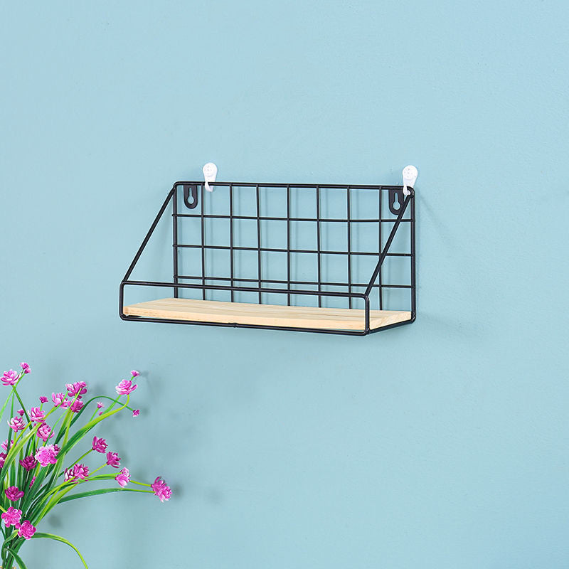 Wall Display Shelf Rack — Space Saving Floating Shelf for Bedroom, Living Room & Small Spaces