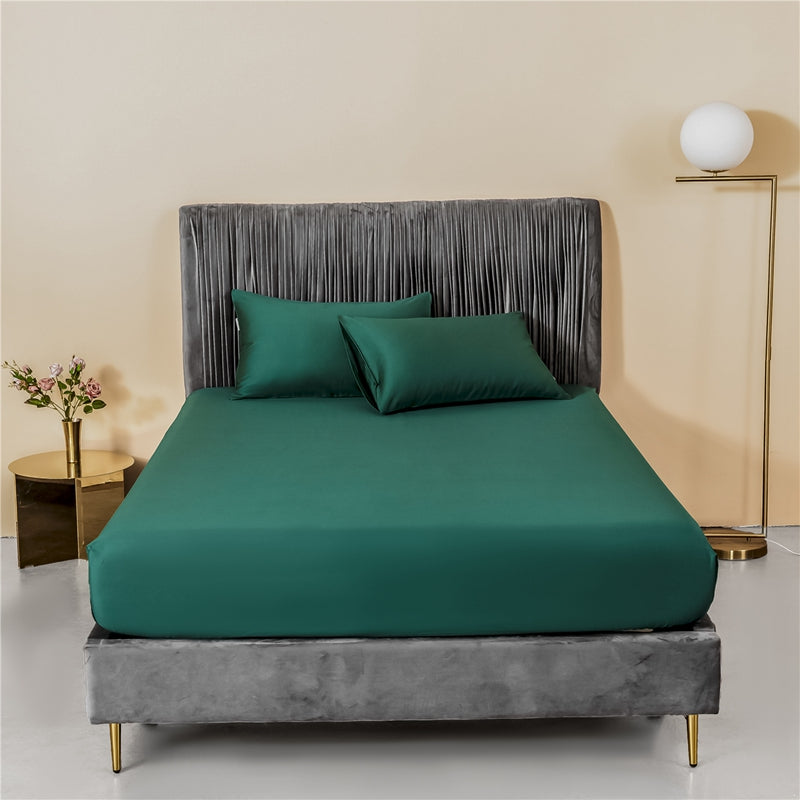 Hotel Luxury Cotton Flat Sheet — Crisp High-Thread-Count Bed Sheet for Bedroom Upgrade