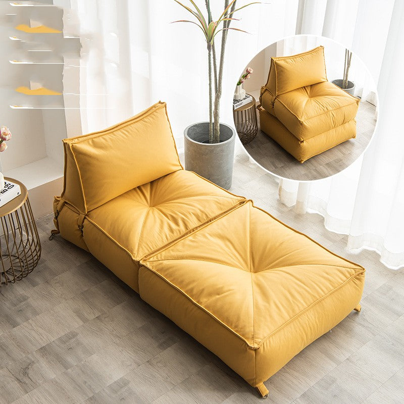 Lounge Floor Chair — Foldable Frameless Chair for Bedroom, Living Room & Small Spaces
