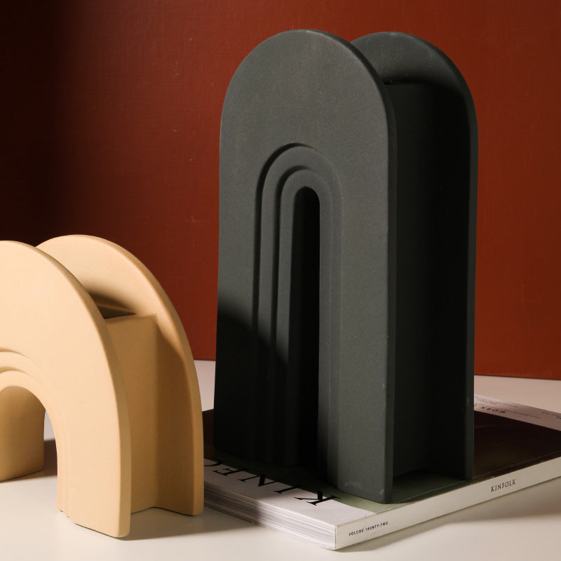 Nordic Geometric Decorative Vase