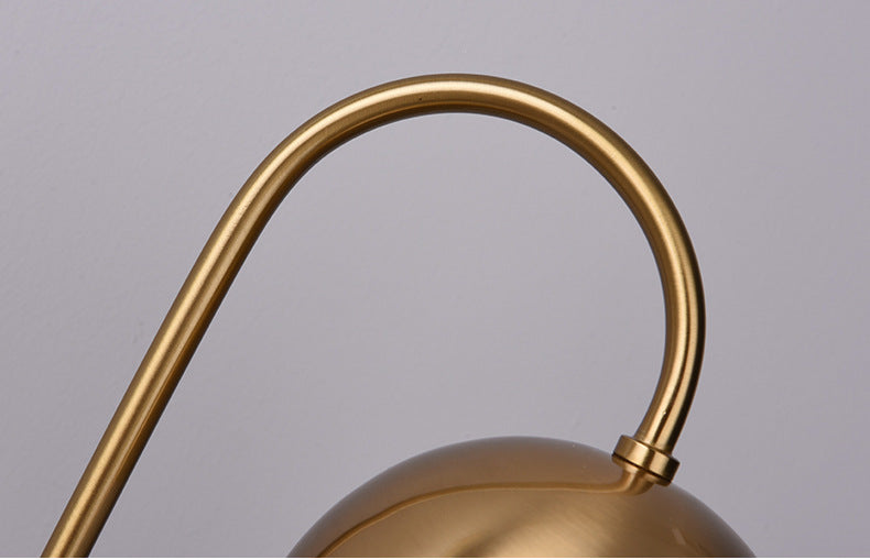 Gold Desk Lamp — Modern Table Lamp for Home Office, Bedroom & Living Room