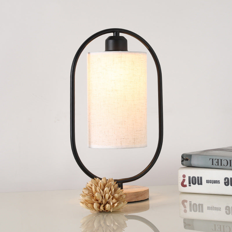 Nordic Modern Table Lamp — Warm Bedside Light for Cosy Bedroom & Reading Nook