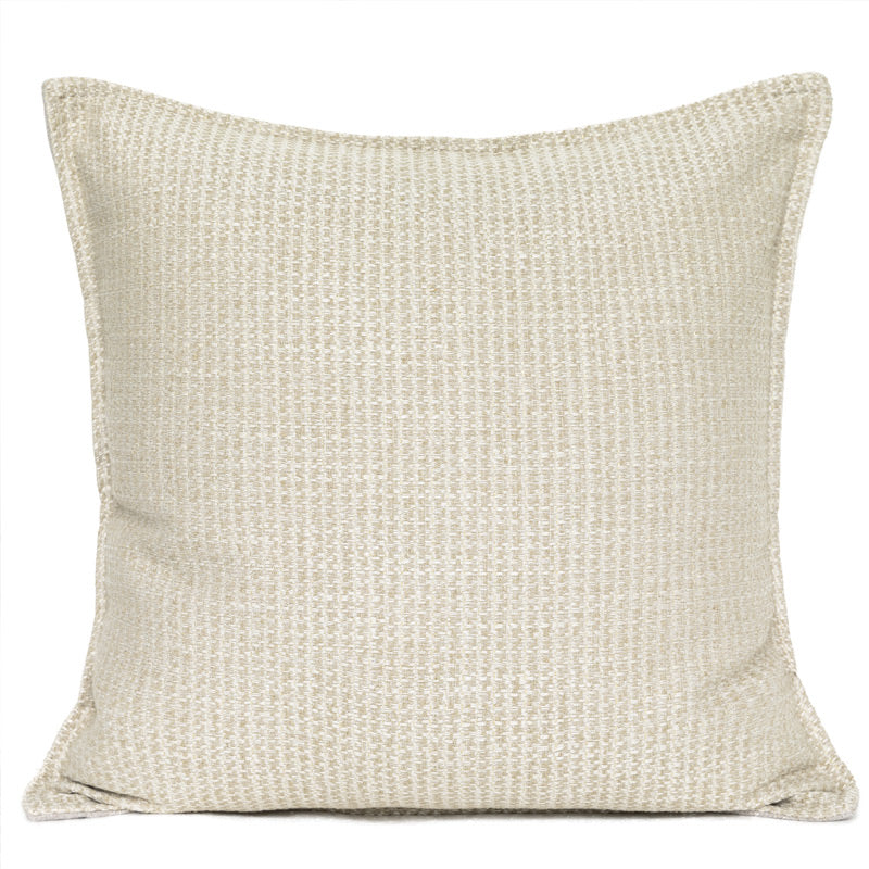 Modern Minimalist Cushion Cover — Solid Colour Throw Pillow Case for Sofa, Bedroom & Office