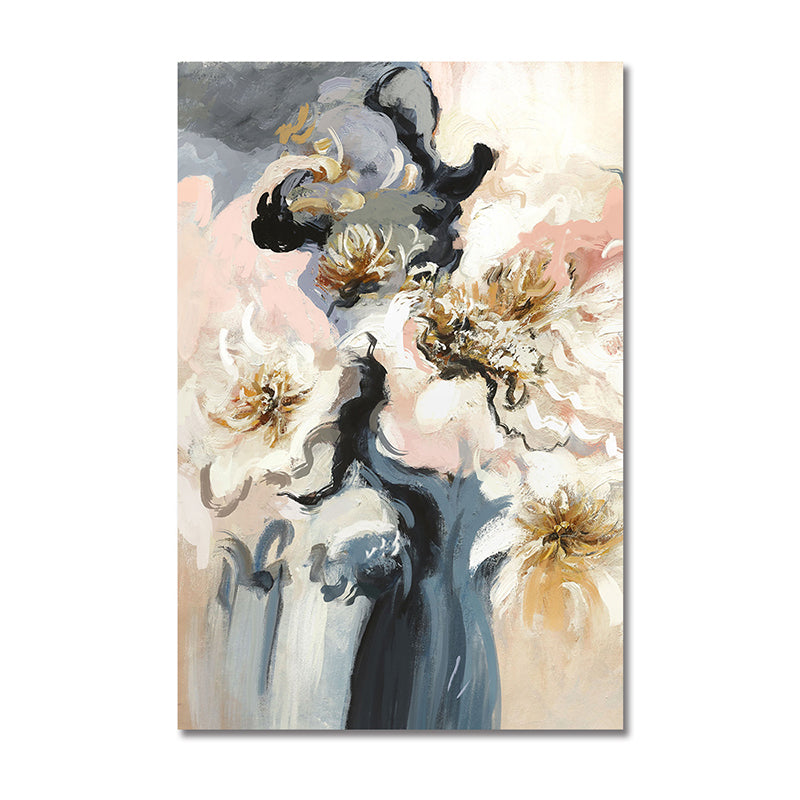 Floral Wall Art Print — Modern Botanical Art for Living Room, Bedroom & Hallway