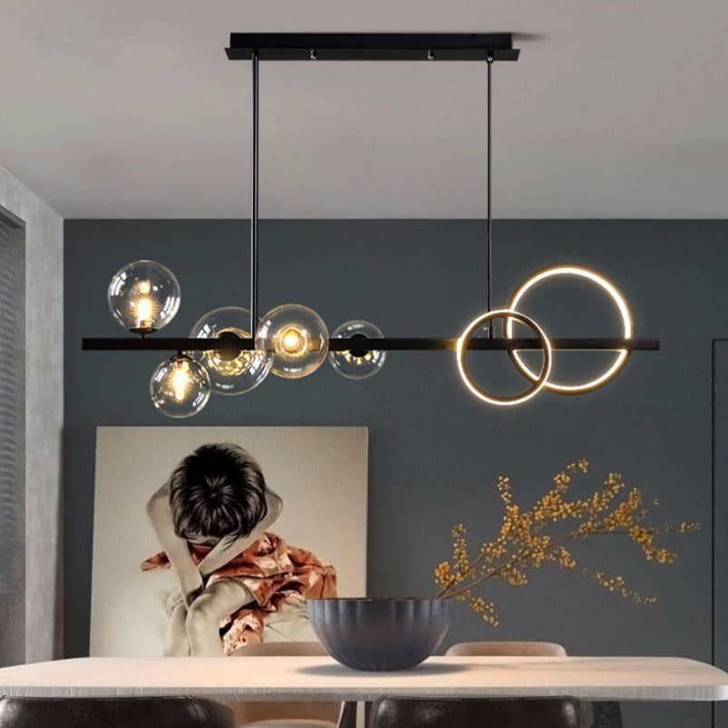 Modern Sculptural Chandelier — Contemporary Statement Ceiling Light for Living Room