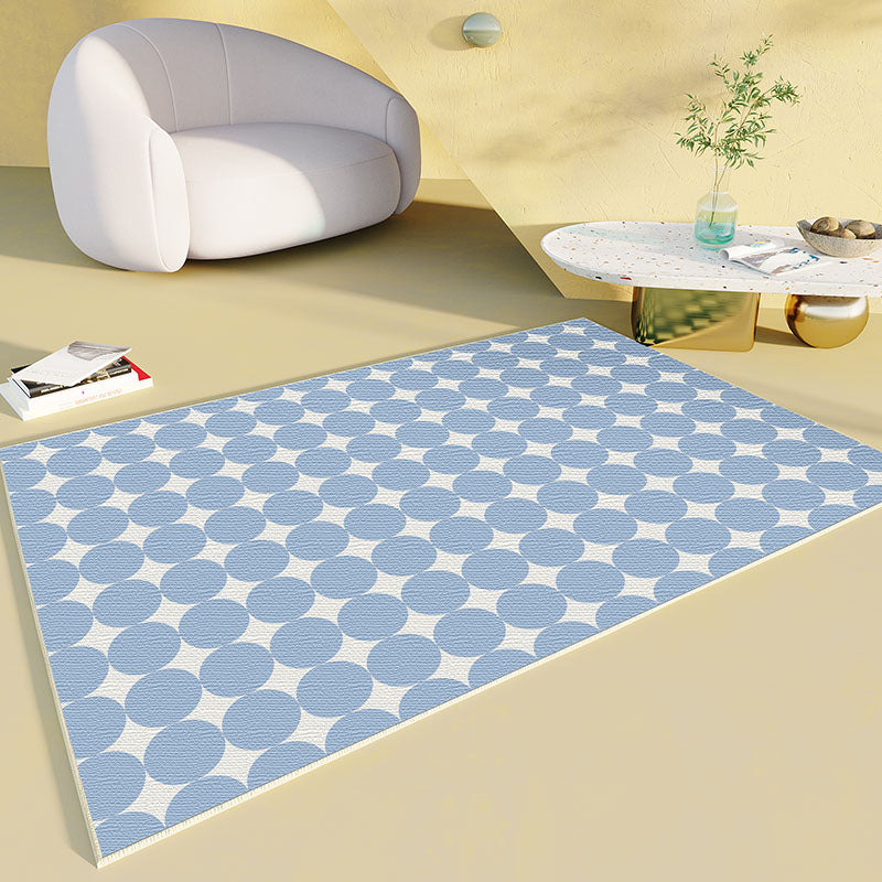 Checkerboard Area Rug — Modern Black & White Living Room Rug for Bold Interior Styling