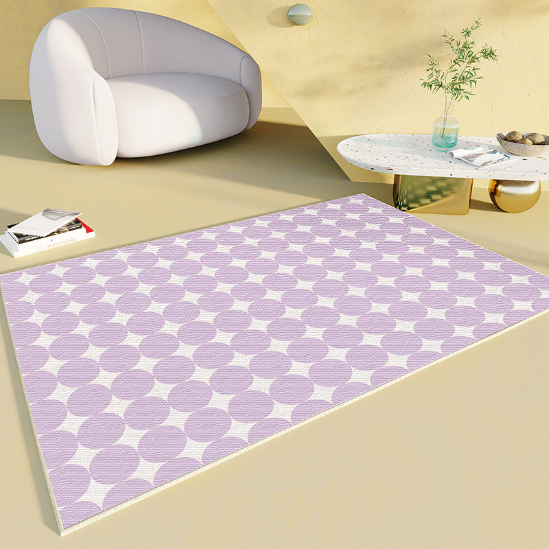 Checkerboard Area Rug — Modern Black & White Living Room Rug for Bold Interior Styling