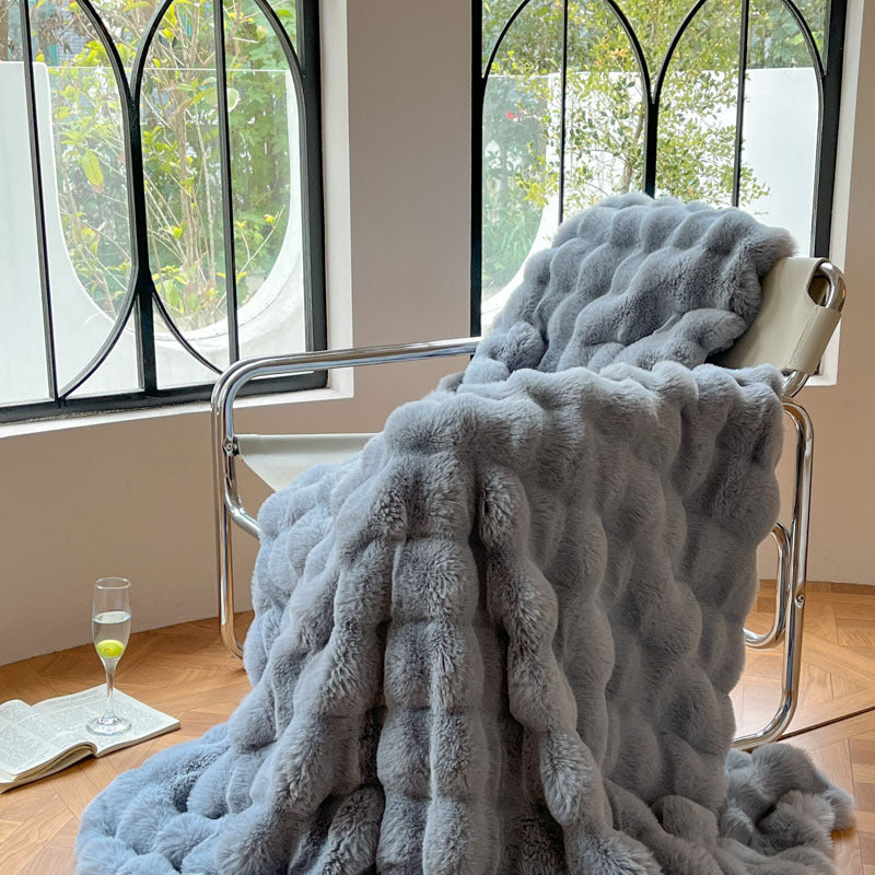 Fleece Throw Blanket — Extra Soft Bedroom Blanket for Sofa, Bed & Cold Nights